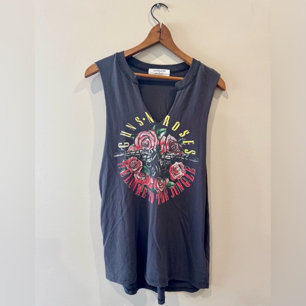 Daydreamer for Free People Guns and Roses Tank